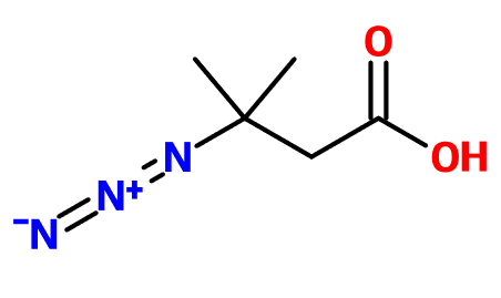 (图片) MC095829 3-Azido-3-methylbutanoic acid